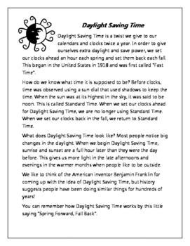 daylight savings time ap lang essay