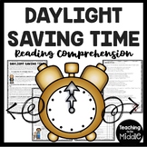 Daylight Saving Time History Reading Comprehension Workshe