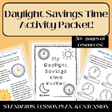 Daylight Savings Time Activity and Lesson Packet! Crafts, 