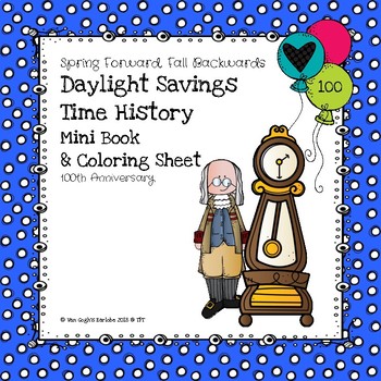 Preview of Daylight Savings Time Mini Book