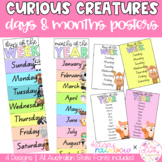 Days & Months Display | Curious Creatures | All Australian