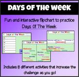 Days Of The Week Flipchart for Classroom Routines