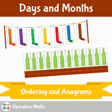 Days and Months - Ordering and Anagrams