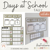 Days at School Display | 100 Days of School Tally | AUSTRA