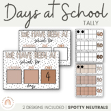 Days at School Display | 100 Days of School Tally | SPOTTY