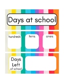 Days at School - ten frames- Bright and Colorful theme