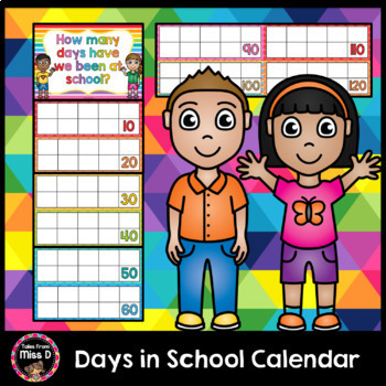 Preview of Days in School Calendar Display