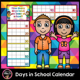 Days in School Calendar Display