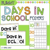 Days in School Posters | Bunny Classroom Decor