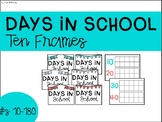 Days in School Ten Frames