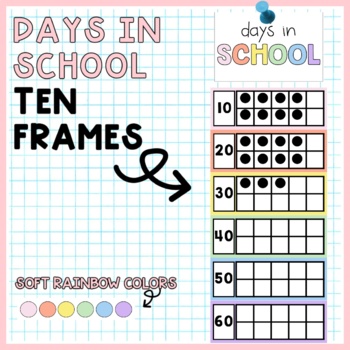 Preview of Days in School Ten Frames