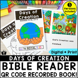 Days of Creation Bible Reader - QR Code Recorded Book - Bi