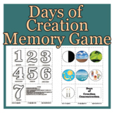 Days of Creation Memory Matching Game