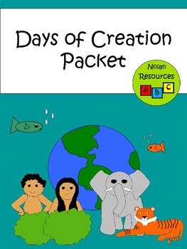 Days of Creation Packet by Nolan Resources | Teachers Pay Teachers