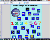 Days of Creation SmartBoard Activity