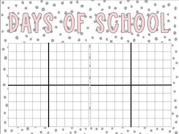 Preview of Days of School 200's Chart