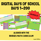 Days of School Bundle! 1-200 (Number Line, 10 Frame, Links)