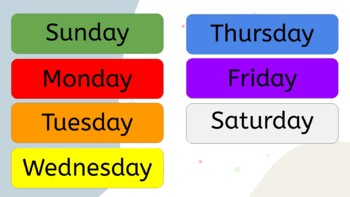 Days of the Week Activity by Dana Bowser at Balanced Educational Tools