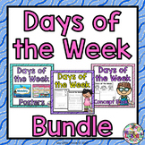 Days of the Week Bundle: Worksheets, Posters, Concept Book
