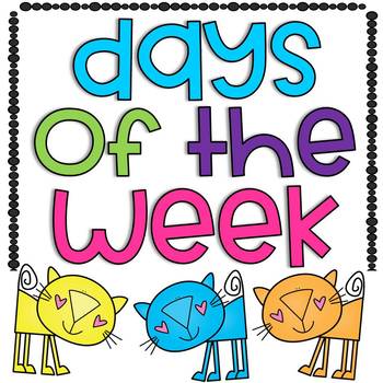 Preview of Days of the Week Centers