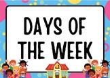 Days of the Week (Children Style) Printable