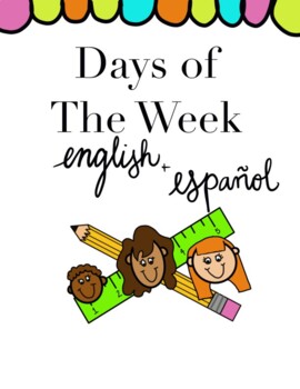 Preview of Days of the Week (English and Spanish)