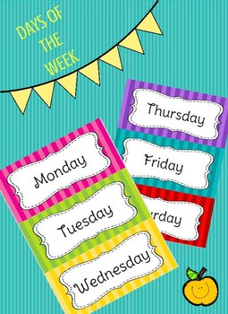 Days of the Week by Ms T Teaches | TPT