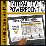 Interactive Math Games Reading a Calendar Days of the Week