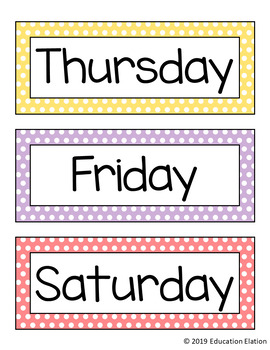 Days Of The Week By Okinawangirl F5A