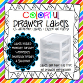 Editable Labels {Days of the Week}
