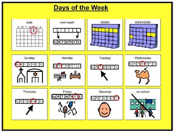 Days of the Week Matching Board Game! | TpT