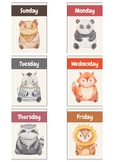 Days of the Week Poster, Days of the Week Poster Printable Classroom Decorations