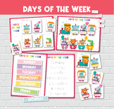 Days of the Week Printable Activity for Kids. Circle Time 