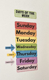 Days of the Week Printable, Learning Seven Days of the Wee