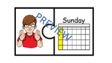 Days of the Week Puzzle Pieces-ASL/English/PEC