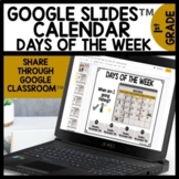 Days of the Week | Reading a Calendar using Google Slides