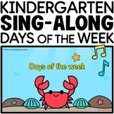Days of the Week Song | Calendar Songs for Kindergarten Di