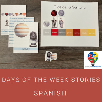 Preview of Days of the Week Stories (Spanish)