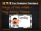 Days of the Week Toy Story Theme
