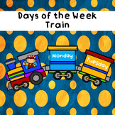 Days of the Week Train Display + Cut & Stick Activity