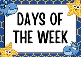 Days of the Week (Whale Style) Printable