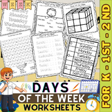 Days of the Week Worksheets and Activities | Printables | 