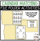 Days of the Week and Months of the Year File Folder Activities