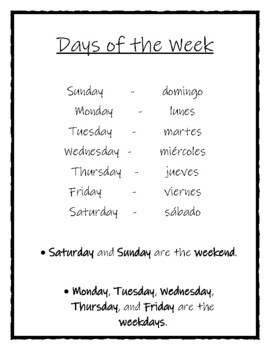 Days of the Week in Portuguese (with Pronunciation)