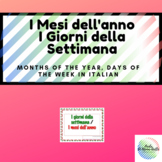 Days of the Week/Months of the Year in Italian