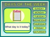 Days of the week. Distance Learning
