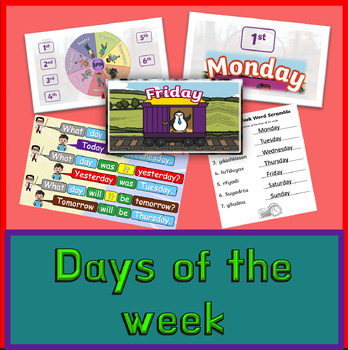 Preview of Speaking lesson: Days of the week (PPT)