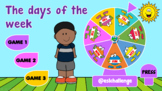 Days of the week - PowerPoint game
