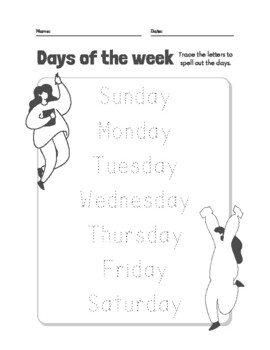 Days of the week 