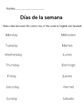 spanish months of the year worksheets teaching resources tpt